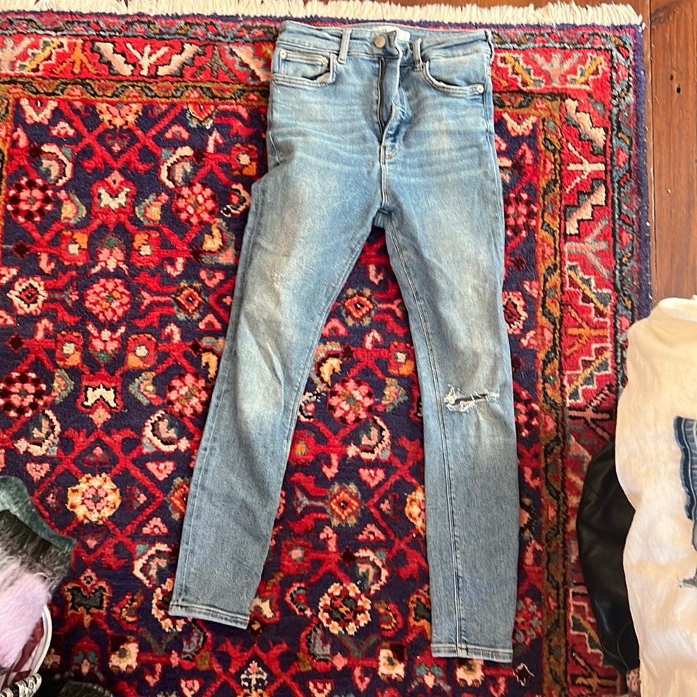 Zara ripped skinny Jean